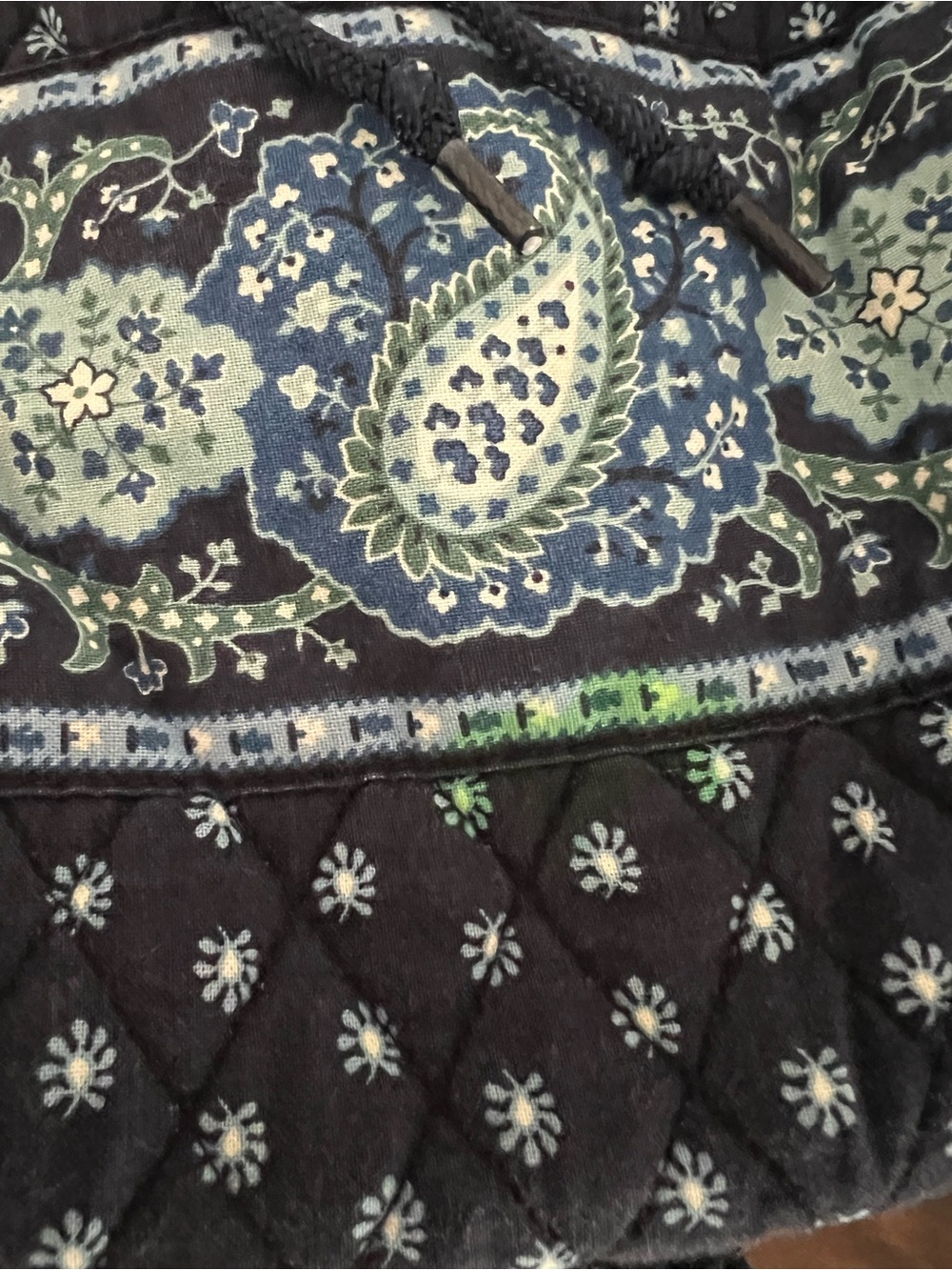 Vera Bradley Vintage Seaport Navy Crossbody Wallet Handbag & Backpack - Picture 9 of 15